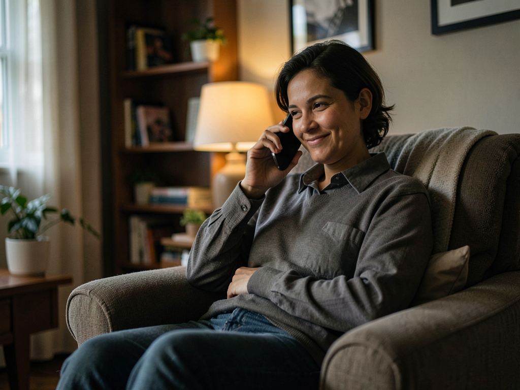 Premier appel téléphonique rencontre en ligne